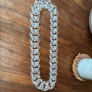 Stylish Transparent Chain Necklace